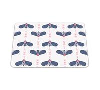 Questo Casa, Tapis de Souris rectangulaire avec Impression numérique - Antidérapant - pour Bureau et Maison - 22 x 18 cm