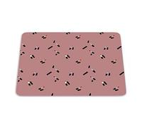 Questo Casa, Tapis de Souris rectangulaire avec Impression numérique - Antidérapant - pour Bureau et Maison - 22 x 18 cm