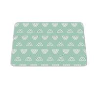 Questo Casa, Tapis de Souris rectangulaire avec Impression numérique - Antidérapant - pour Bureau et Maison - 22 x 18 cm