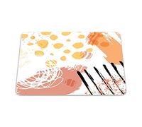 Questo Casa, Tapis de Souris rectangulaire avec Impression numérique - Antidérapant - pour Bureau et Maison - 22 x 18 cm