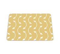 Questo Casa, Tapis de Souris rectangulaire avec Impression numérique - Antidérapant - pour Bureau et Maison - 22 x 18 cm