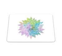 Questo Casa, Tapis de Souris rectangulaire avec Impression numérique - Dessous antidérapant - pour Le Bureau et la Maison - Dimensions : 22 x 18 cm