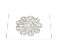 Questo Casa, Tapis de Souris rectangulaire avec Impression numérique - Dessous antidérapant - pour Le Bureau et la Maison - Dimensions : 22 x 18 cm