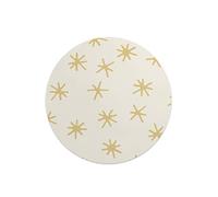 Questo Casa, Tapis de Souris Rond imprimé numérique avec Fond antidérapant pour Bureau et Maison Diamètre 22 cm