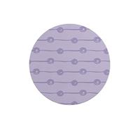 Questo Casa, Tapis de Souris Rond imprimé numérique avec Fond antidérapant pour Bureau et Maison Diamètre 22 cm