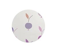 Questo Casa, Tapis de Souris Rond imprimé numérique avec Fond antidérapant pour Bureau et Maison Diamètre 22 cm