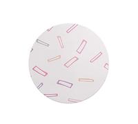 Questo Casa, Tapis de Souris Rond imprimé numérique avec Fond antidérapant pour Bureau et Maison Diamètre 22 cm