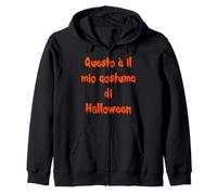 Questo È Il Mio Costume Di Halloween Drôle Italien Sweat à Capuche