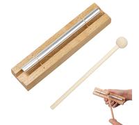 Quesuc 1 Pièce Carillon Koshi Carillon À Percussion Barres De Son En Bois Hêtre Éléments Sonores Carillon De Tons Bois Pour Méditation, Yoga, Guérison, Cours