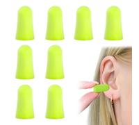 Quesuc Ohropax Lot De 8 Bouchons D'Oreille Souples En Mousse Souple Particulièrement Discret Et Confortable Indice D'Isolation Acoustique Snr 31 Db Idéal Pour Se Détendre, Dormir Et Travailler