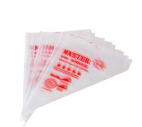 Queta 100 Pcs Poches à Douille Jetable en Plastique Taille Grande Poche à Douille pour Glaçage et Décoration de Gâteau Pâtisserie Sucre Fondant