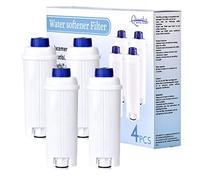 Queta 4Pcs Filtre adoucisseur pour machine à café Delonghi série ECAM, ESAM, ETAM, BCO