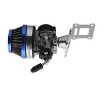 Queta Carburateur pour Mini Moto Moteur à 2 Temps 49cc 47cc 43cc, Carbu avec Filtre à Air Convient à Mini Pocket Bike, Go Kart, Quad, Dirt Bike ATV etc.