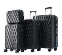 Queta Ensemble de Bagages en ABS avec Serrure TSA, Roues Multidirectionnelles et Poignée Télescopique