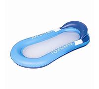 Queta Flottant Lit Lit Gonflable pour Piscine Bouée Hamac Flottant Lit Gonflable pour Piscine, Jouet pour Adultes et Enfants (Bleu)