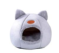 Queta Niche/Lit pour Animaux Chien,Maison avec Tapis Amovible,Niche pour Animaux de Compagnie Peut être utilisé pour Hamster, Lapin d'Inde, Chat bébé