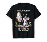 Quête quotidienne : Gentillesse personnelle | Mental Pixel Mood T-Shirt