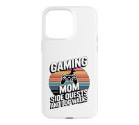 Quêtes Secondaires et promenades de Chiens pour Maman de Jeu Coque pour iPhone 15 Pro Max
