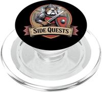 Quêtes Secondaires Gamer Bulldog Médiéval PopSockets PopGrip pour MagSafe
