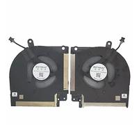 QUETTERLEE Ventilateur de refroidissement pour ordinateur portable Dell Alienware X17 R1 X17R1 2021 Series CN-0X63JW CN-09DNWT EG50061S1-1C050-S9A EG50061S1-1C040-S9A DC12V 0,4A