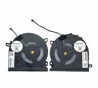 QUETTERLEE Ventilateur de refroidissement pour ordinateur portable HP Elitebook 1050 G1 1050G1 HSN-Q11C Series L30938-001 NS85C00-17L24 NS85C00-17L25 DC5 V 0,5 A