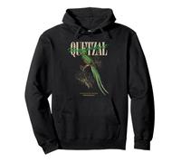 Quetzal Vintage Replendent Oiseaux Observation des Oiseaux Amour Art Sweat à Capuche