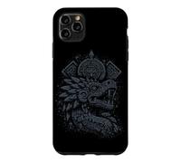 Quetzalcoatl, Dieu aztèque, Serpent, Dragon, civilisation Inca Maya Coque pour iPhone 11 Pro Max