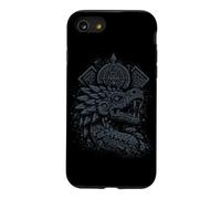 Quetzalcoatl, Dieu aztèque, Serpent, Dragon, civilisation Inca Maya Coque pour iPhone SE (2020) / 7/8
