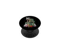 Quetzalcoatl Mythologie du Dieu aztèque Myan Inca Fleurs chrétiennes PopSockets PopGrip Adhésif