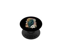 Quetzalcoatl Mythologie du Dieu aztèque Myan Inca Roses de Pâques PopSockets PopGrip Adhésif
