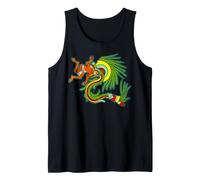 Quetzalcoatl Serpent à Plumes Dieu aztèque Débardeur