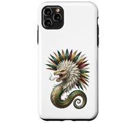 Quetzalcoatl Serpent Aztèque Mythologie Art Mexique Coque pour iPhone 11 Pro Max