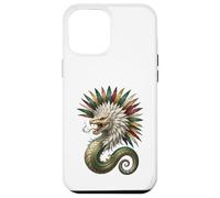 Quetzalcoatl Serpent Aztèque Mythologie Art Mexique Coque pour iPhone 12 Pro Max