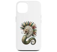 Quetzalcoatl Serpent Aztèque Mythologie Art Mexique Coque pour iPhone 13