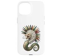 Quetzalcoatl Serpent Aztèque Mythologie Art Mexique Coque pour iPhone 15