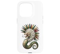 Quetzalcoatl Serpent Aztèque Mythologie Art Mexique Coque pour iPhone 15 Pro