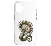 Quetzalcoatl Serpent Aztèque Mythologie Art Mexique Coque pour iPhone 16