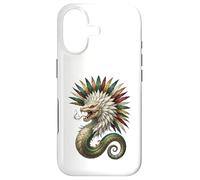 Quetzalcoatl Serpent Aztèque Mythologie Art Mexique Coque pour iPhone 17