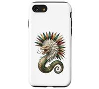 Quetzalcoatl Serpent Aztèque Mythologie Art Mexique Coque pour iPhone SE (2020) / 7/8
