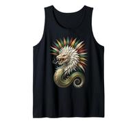 Quetzalcoatl Serpent Aztèque Mythologie Art Mexique Débardeur