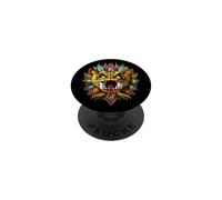 Quetzalcoatl Serpent Dieu Mythologie Aztèque Ancienne Maya PopSockets PopGrip Adhésif