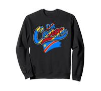 Queue athlétique de la RD Congo avec Drapeau du Congo Pride Sweatshirt