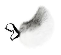 Queue D'Animal Simulation Renard Style Lolita Gothique Costume Loup Gris Taille unique