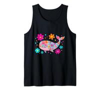 Queue de Baleine Fleurie Débardeur