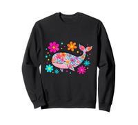 Queue de Baleine Fleurie Sweatshirt