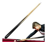 Queue de Billard Courte - Bâton léger en Bois Blanc de 50,8 cm | Juniors Çūé de Billard pour avec Pointe de 11 mm, Outil d'entraînement Portable, Accessoire de Table de Jeu | Amusement