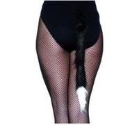 Queue De Chat Noire Et Blanche 55 Cm - Noir / blanc - Taille Unique Blanc G