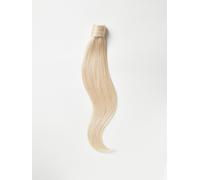 queue de cheval cheveux naturels - qualité de luxe 35cm - 1001 blond platiné