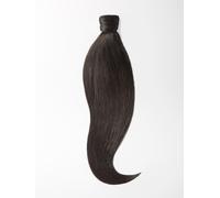 queue de cheval cheveux naturels - qualité de luxe 35cm - 2 brun foncé