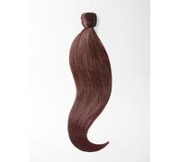 queue de cheval cheveux naturels - qualité de luxe 35cm - 32 acajou intense